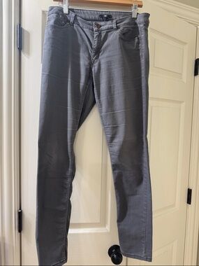 H&M Gray Slim Straight Jeans